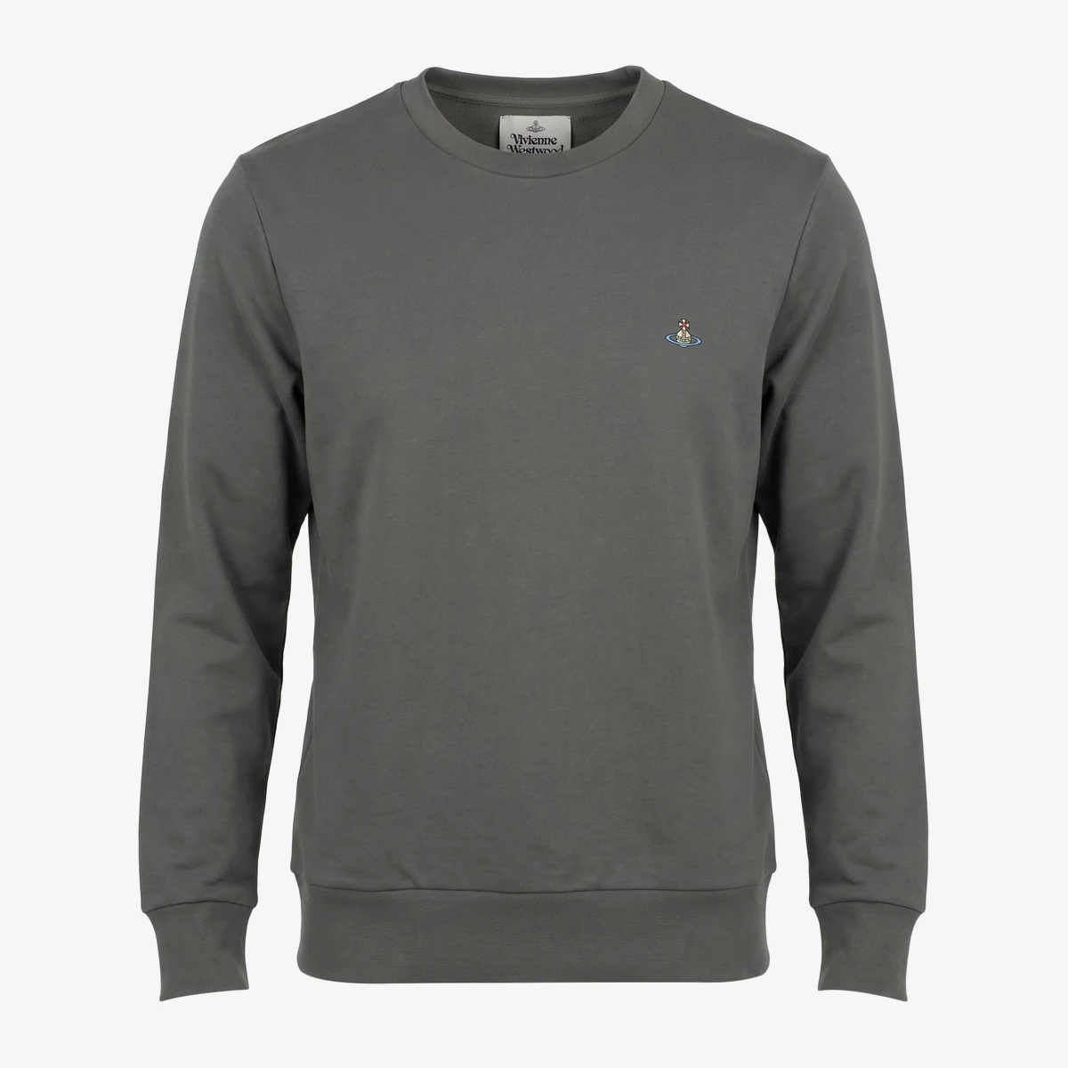 Vivienne Westwood Orb Logo Sweatshirt in Charcoal