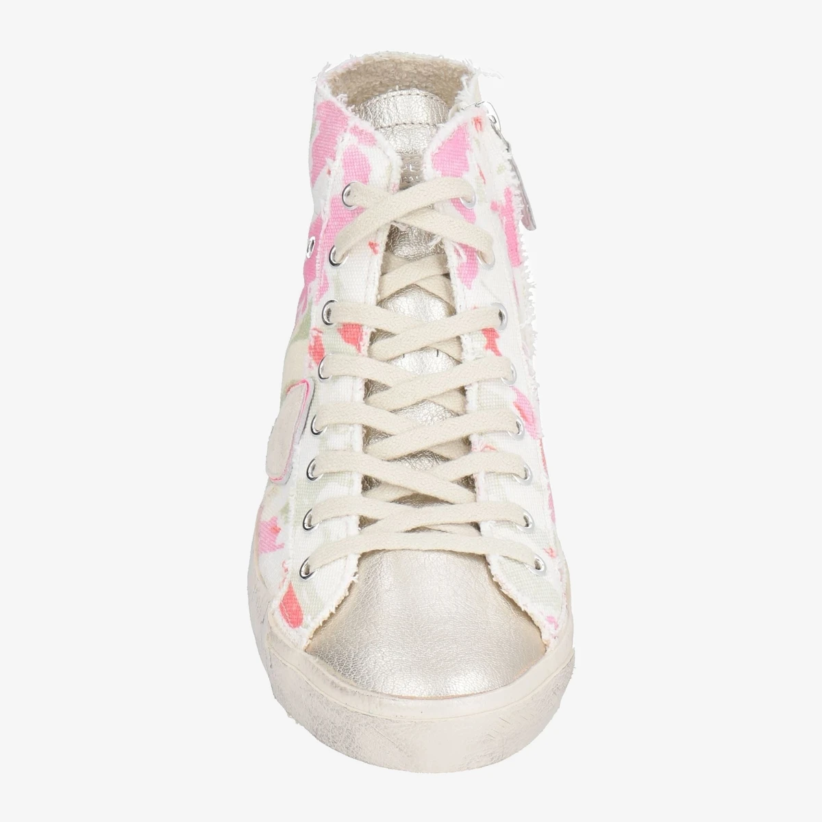 Camouflage Print High-Top Sneakers вид 4