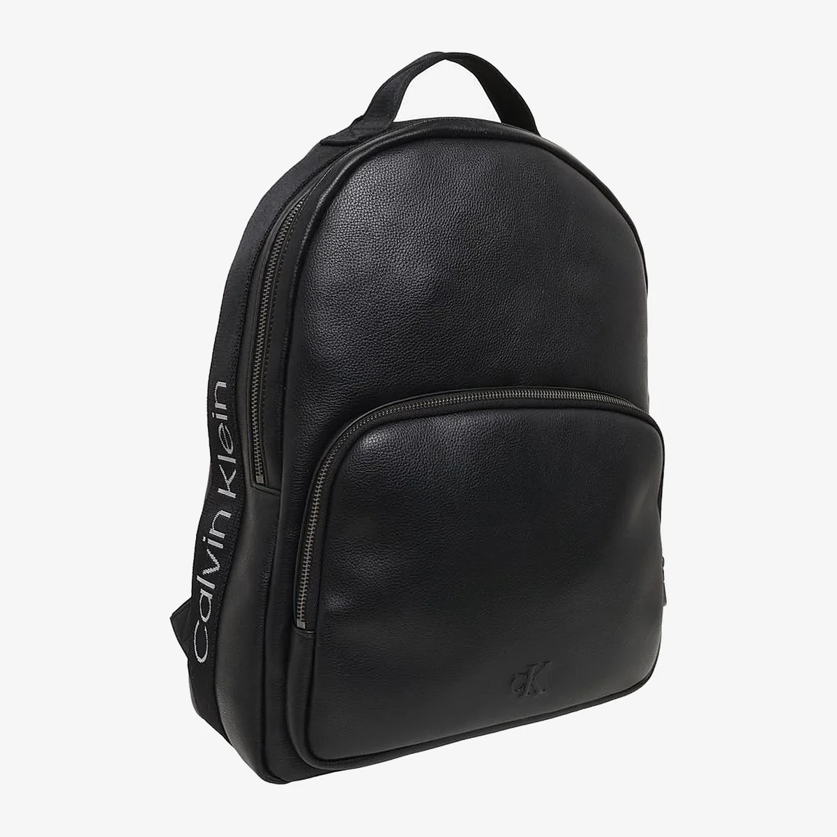 Calvin Klein Webbing Logo Backpack in Black