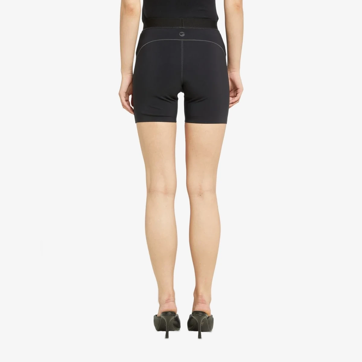 Contrast Seam Biker Shorts вид 2