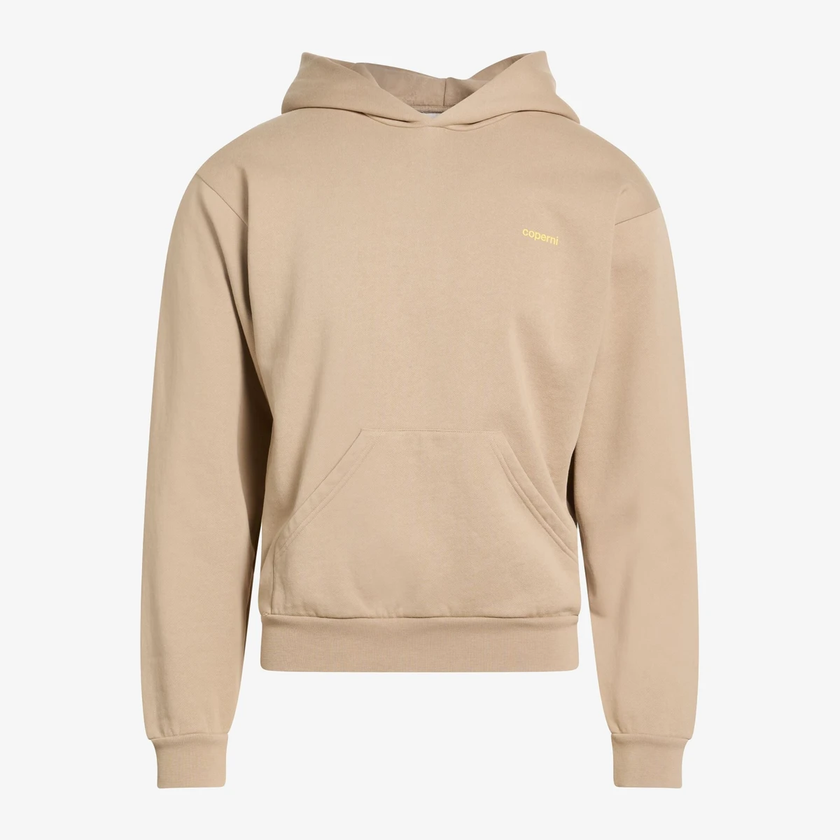 Coperni Logo Print Hoodie in Beige
