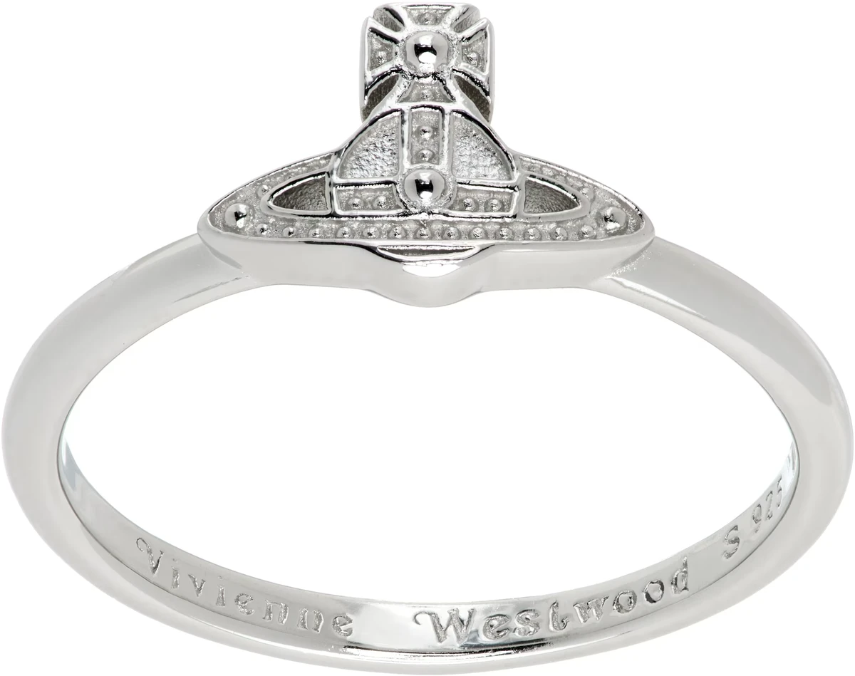 Vivienne Westwood Oslo Ring in Metallic