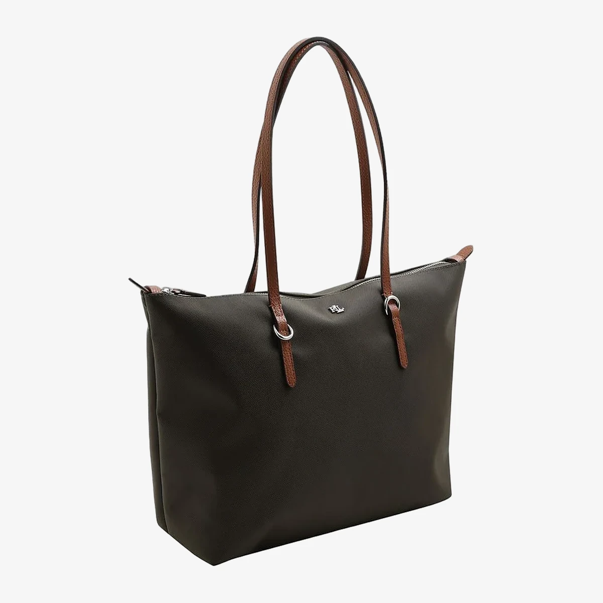 Lauren Ralph Lauren Keaton Zip Tote in Green