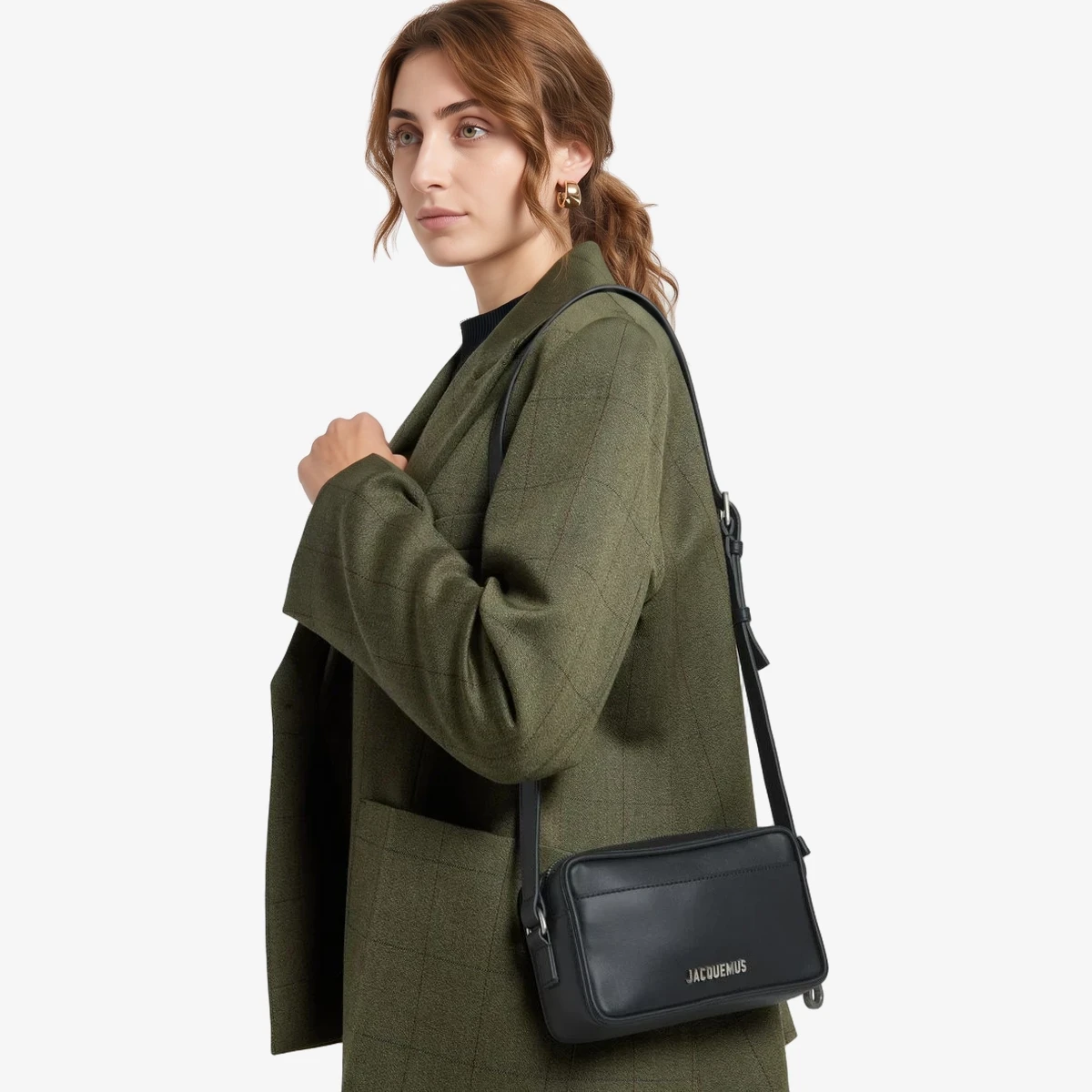 Le Baneto Leather Crossbody Bag view 3