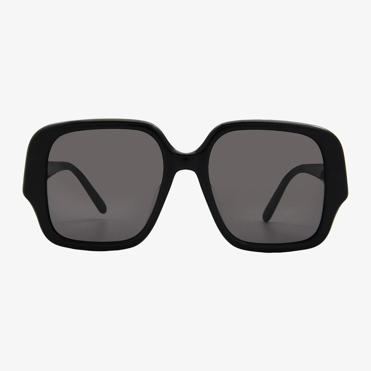 Loewe Oversized Square Acetate Sunglasses — Чёрный