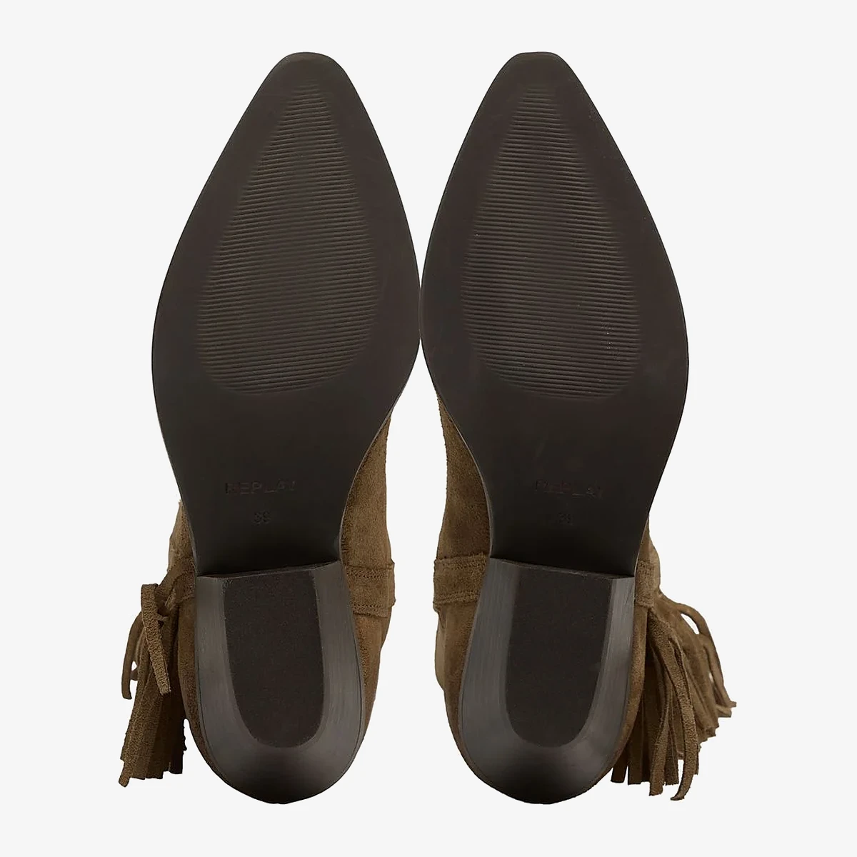 Fringed Western Boots view 3