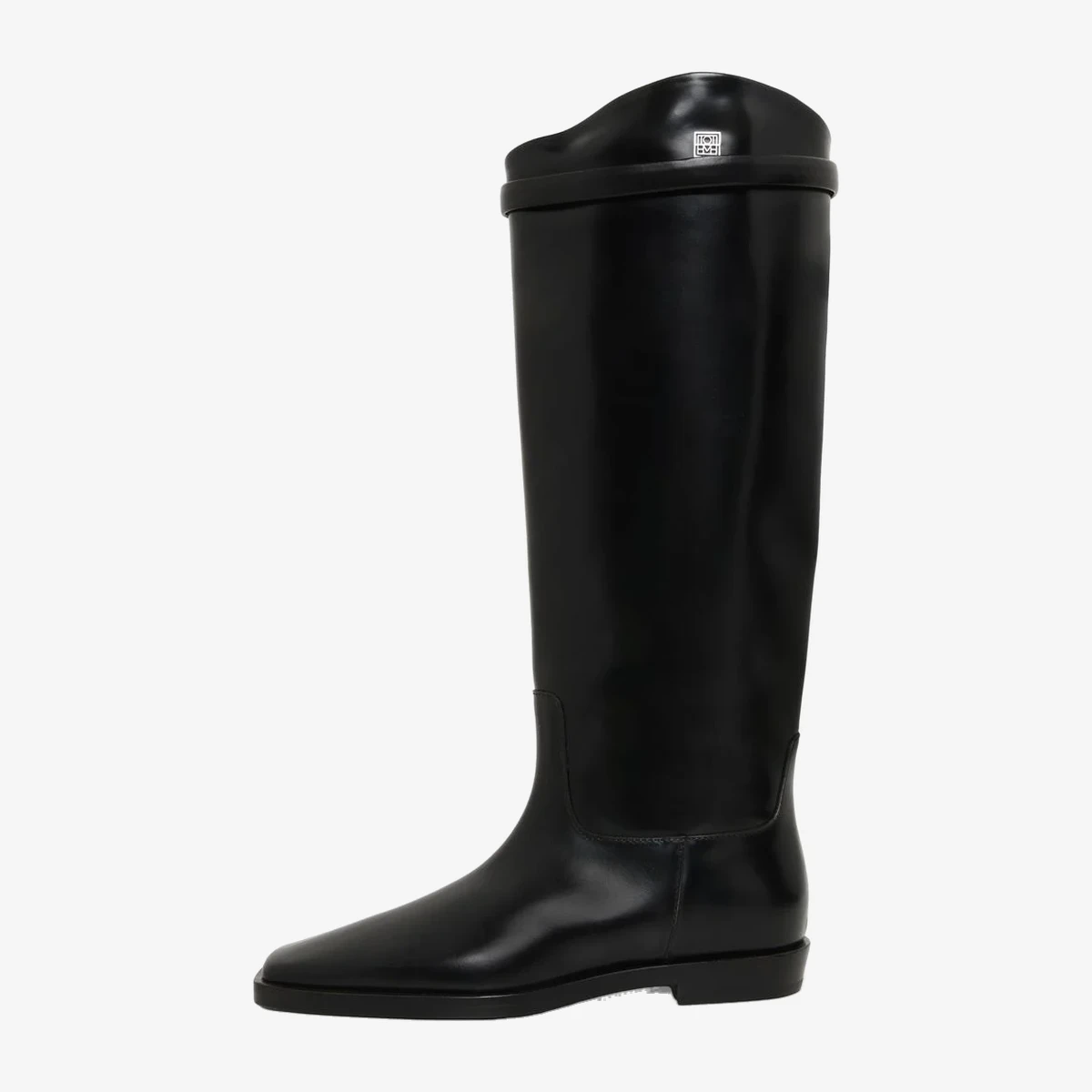 Strap Detail Riding Boots вид 4