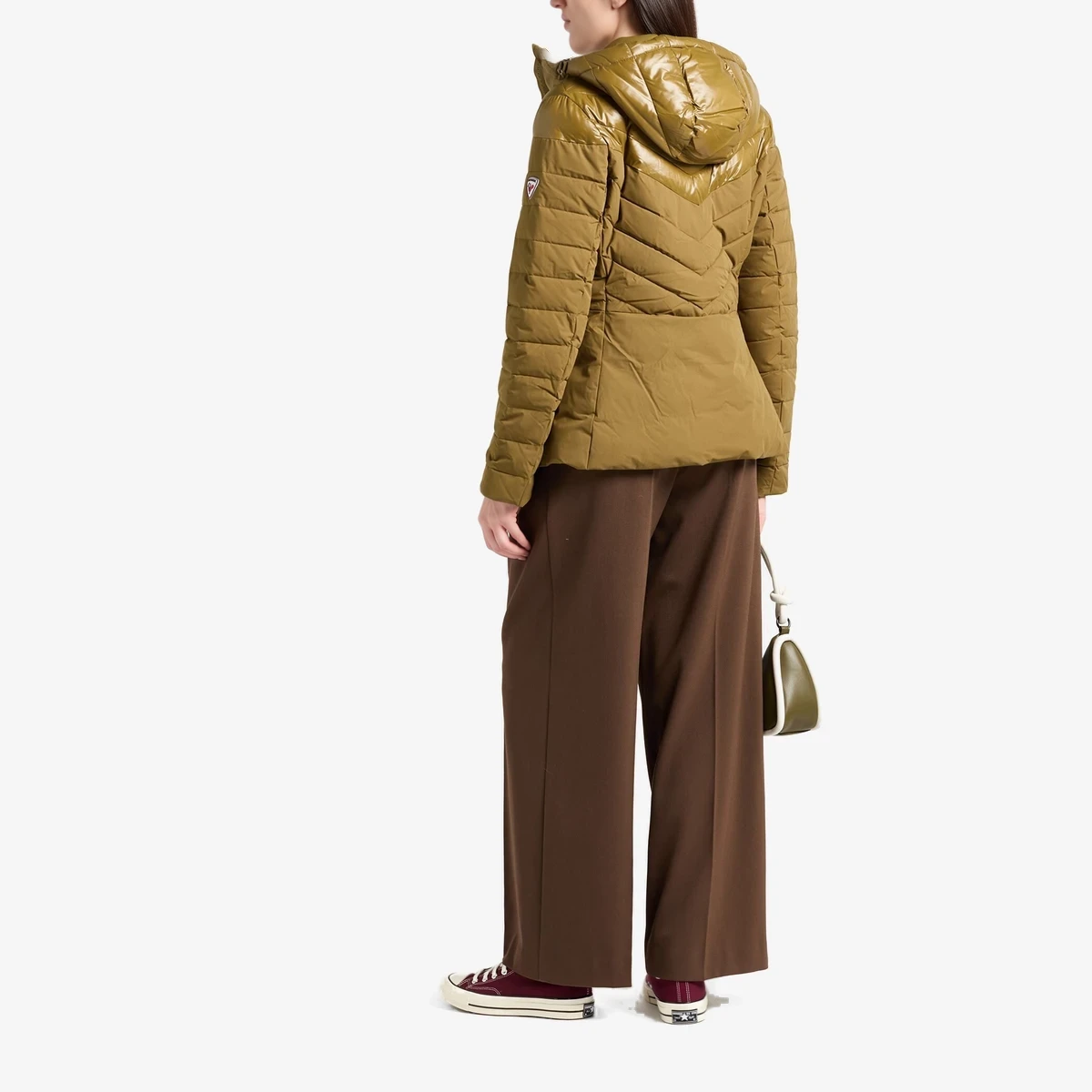 Hooded Quilted Jacket ხედი 3