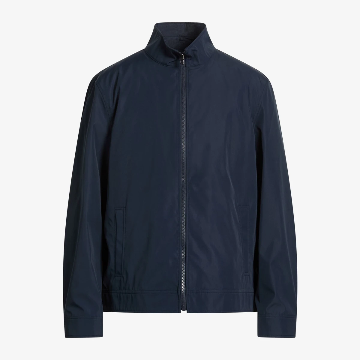 Michael Kors Lightly Padded Zip Jacket in Navy