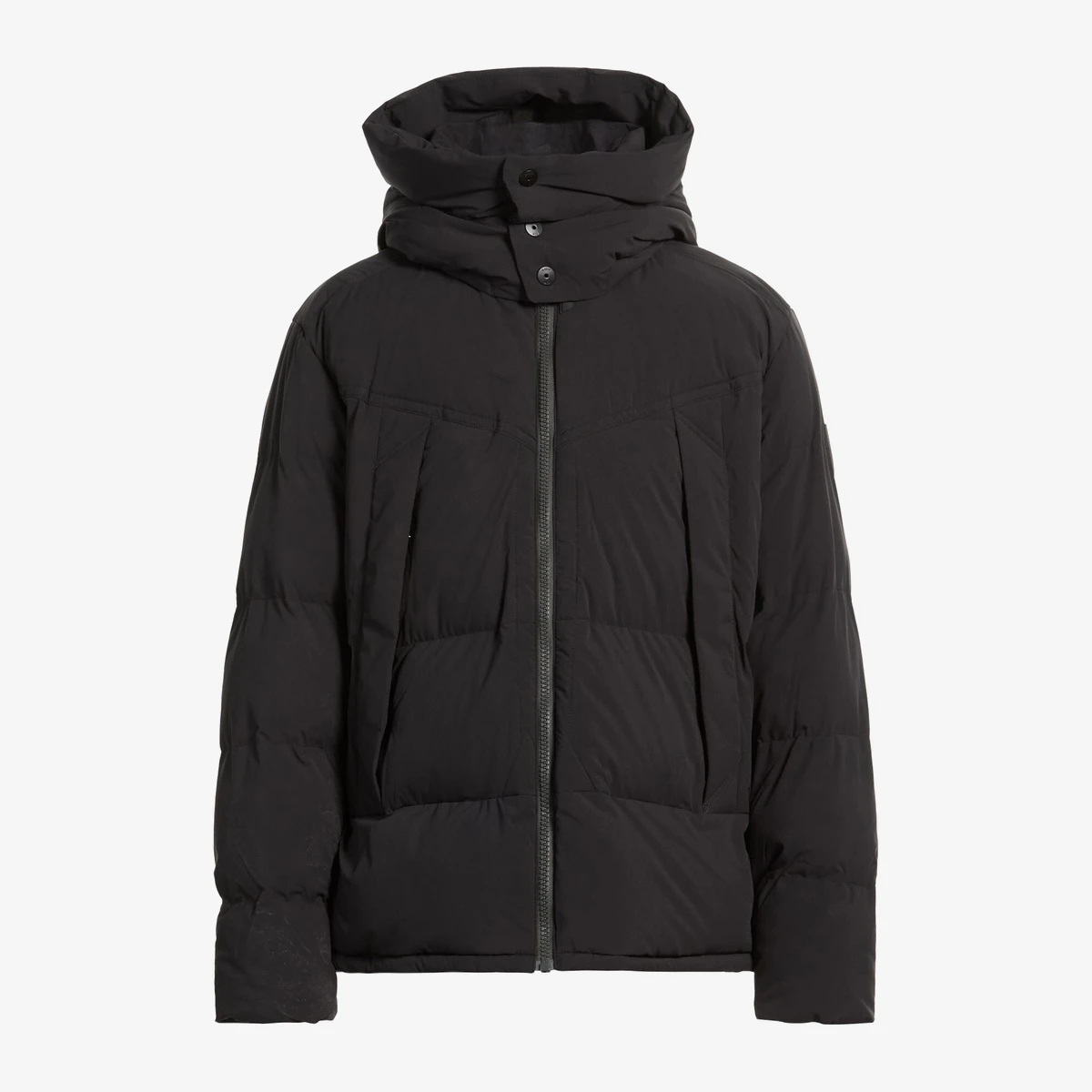 G-Star RAW Hooded Puffer Jacket in Black
