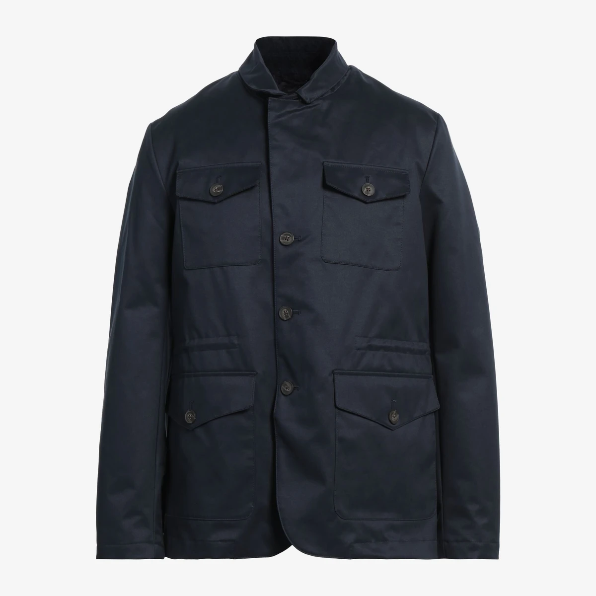 Michael Kors Four-Pocket Safari Jacket in Navy