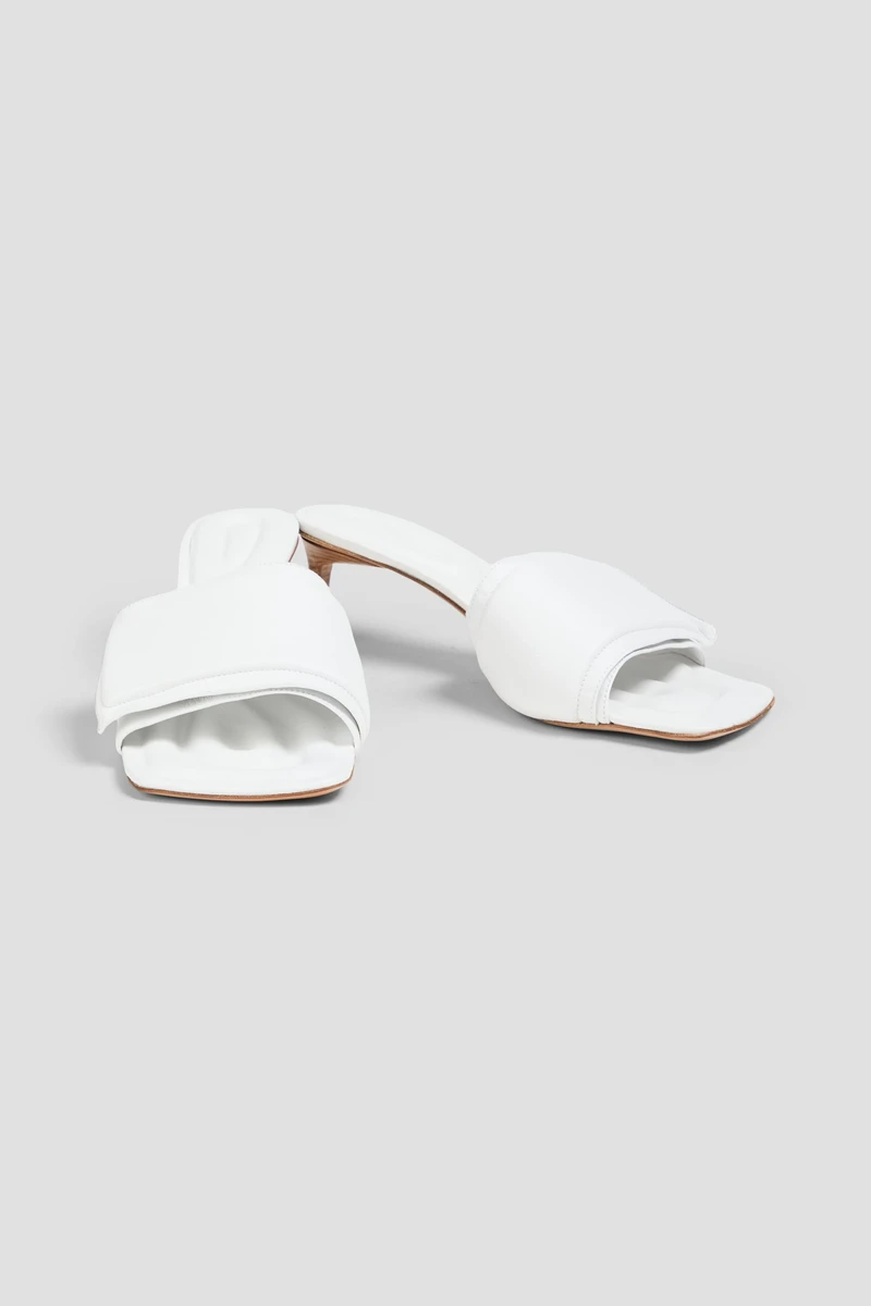 Piscine Padded Leather Mules вид 2