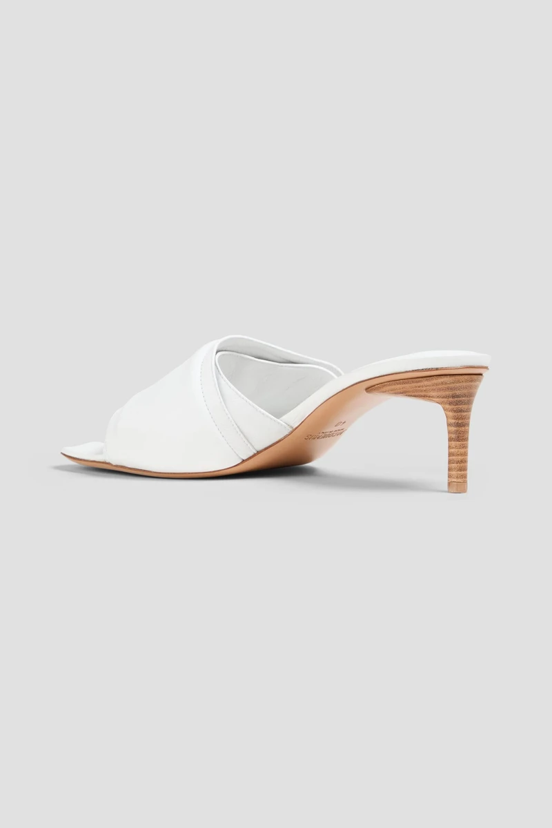 Piscine Padded Leather Mules вид 3