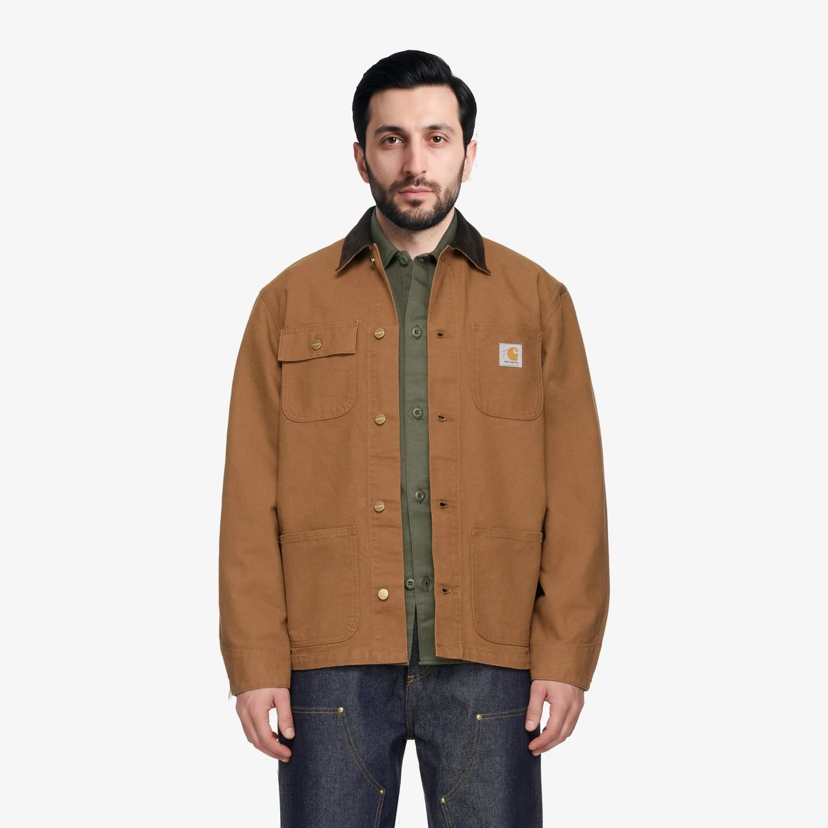 Carhartt WIP Tan Michigan Jacket in Tan
