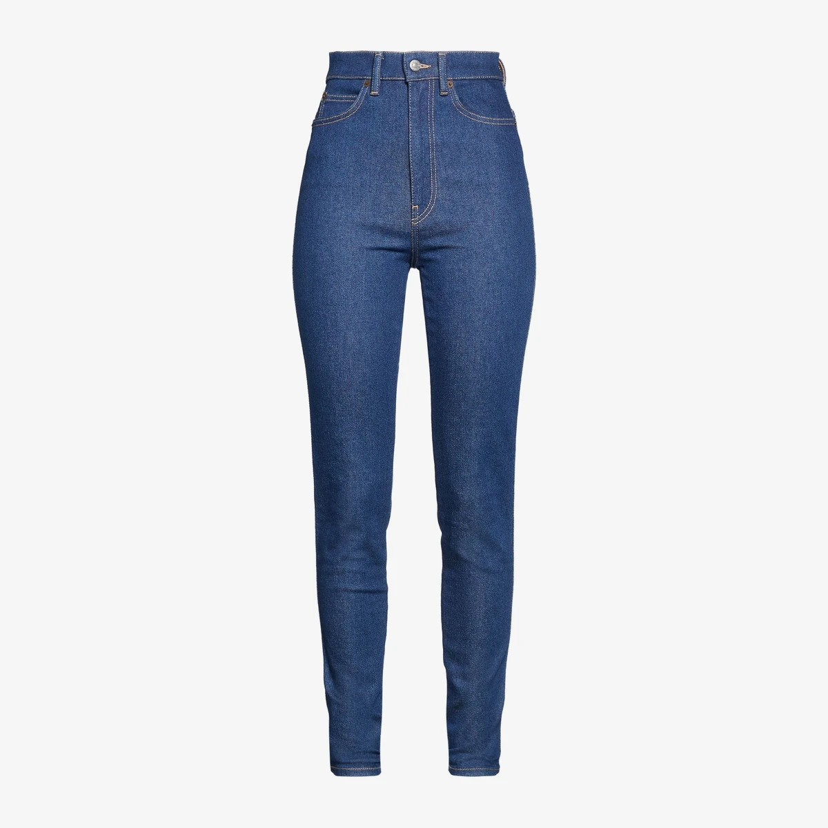 Acne Studios High-Waist Skinny Jeans — Джинсовый