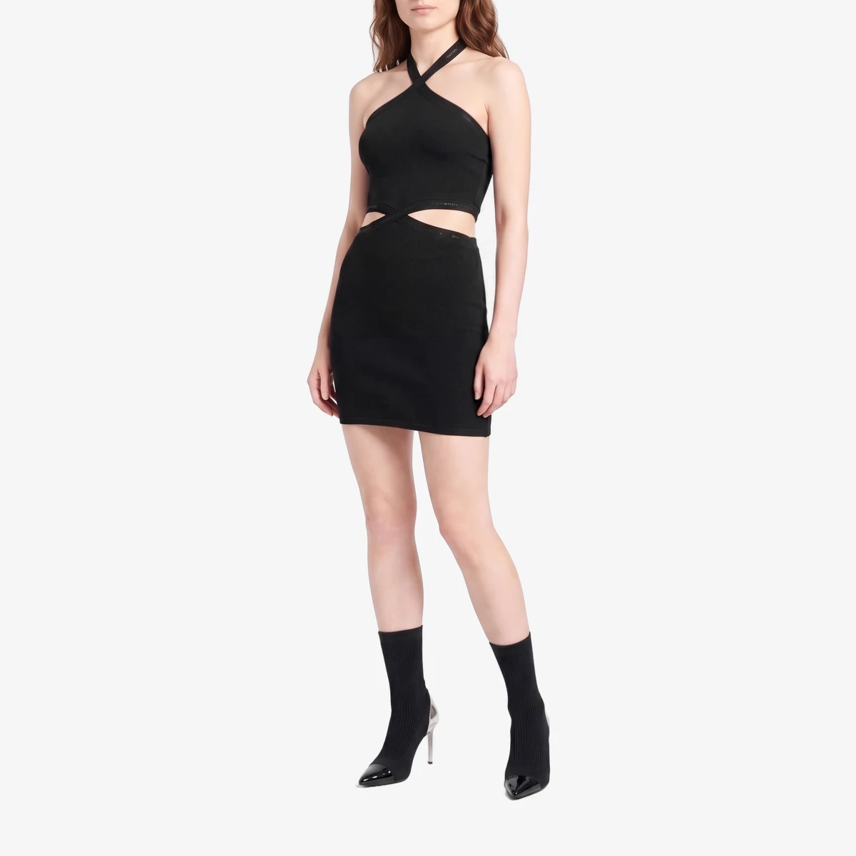 Halter Cut-Out Mini Dress view 2