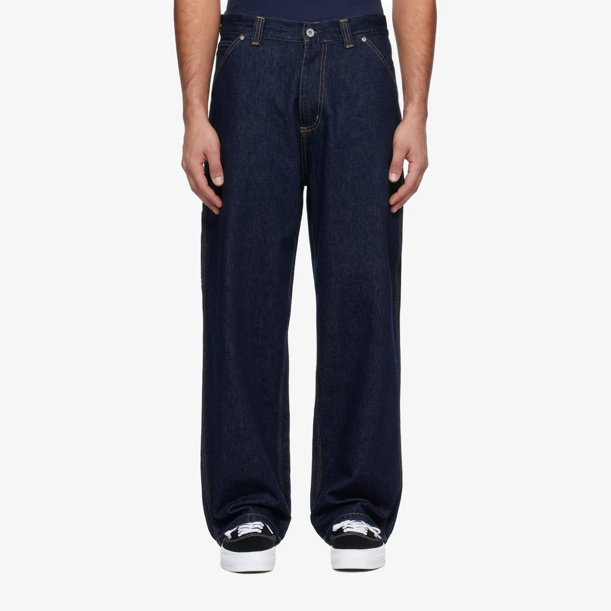 Carhartt WIP Blue Belmont Jeans in Blue